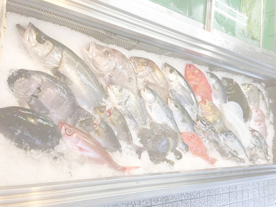 上町池澤本店 刺身盛り合わせ
